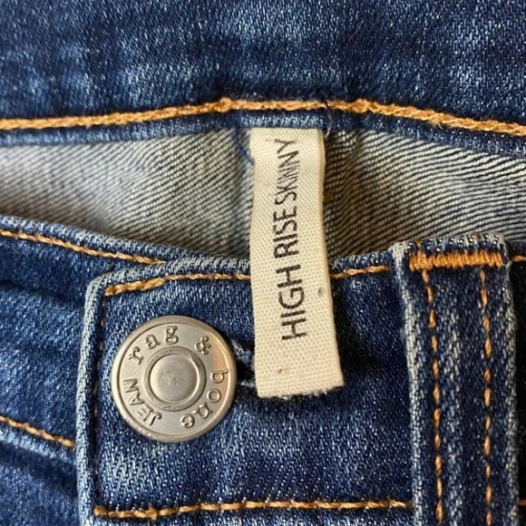rag & bone Heritage Wash High Rise  Skinny 27 - Picture 11 of 11